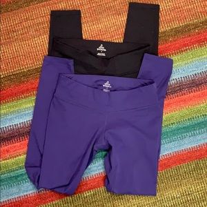 Prana Ashley leggings, 2 pairs size small